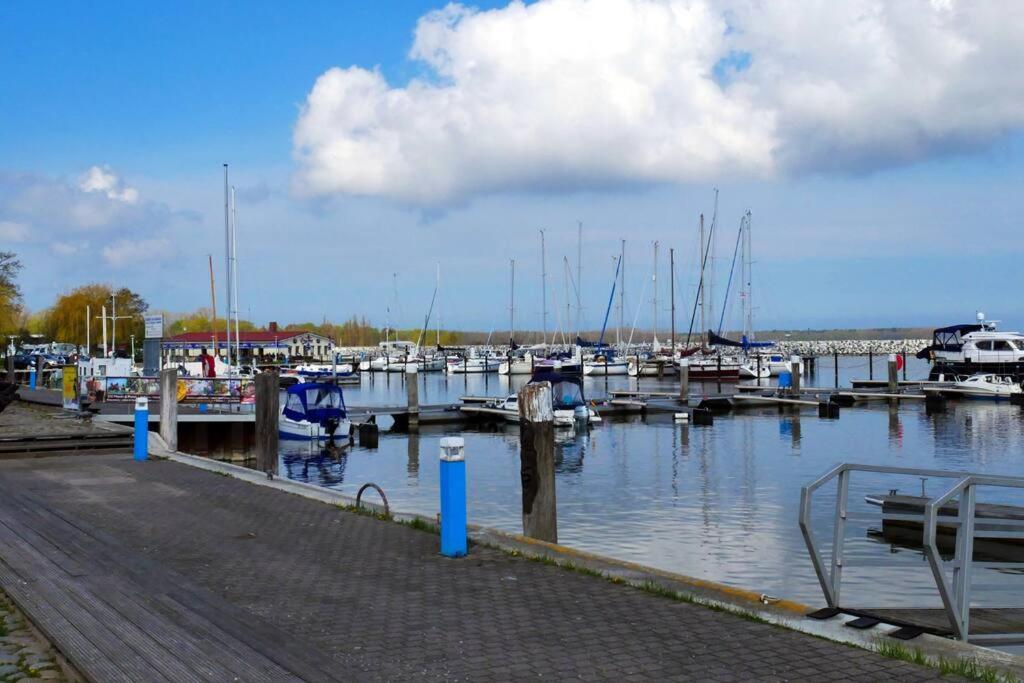 Wohnen Im Hafen Von Barth Mit Gemuetlicher Terrasse Exteriör bild